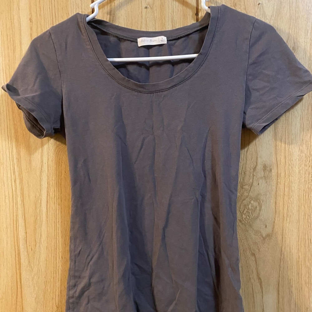 Active Basic Charcoal Short Sleeve Tee